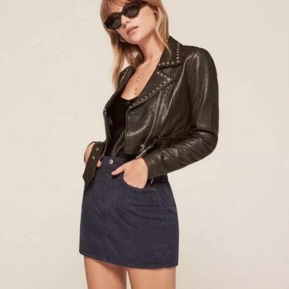 Reformation Abbey Corduroy Skirt